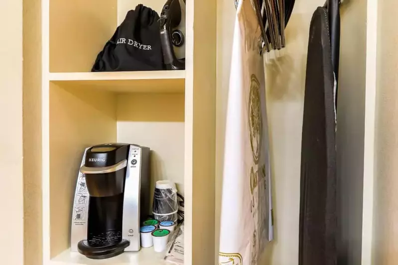 hotel closet