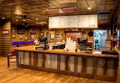 order counter at Bones BBQ Joint in Gatlinburg